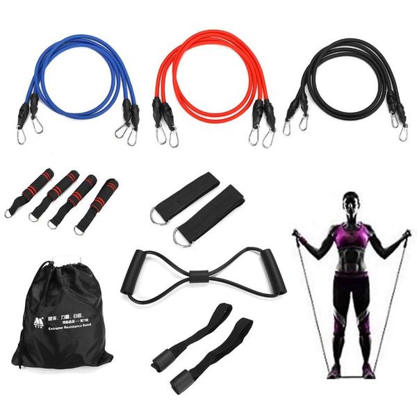 resistance bands 16pcs latex set gym equipment fitness yoga pull rope strength training elastic exercise expander
resistance bands 16pcs latex set gym equipment fitness yoga pull rope strength training elastic exercise expander