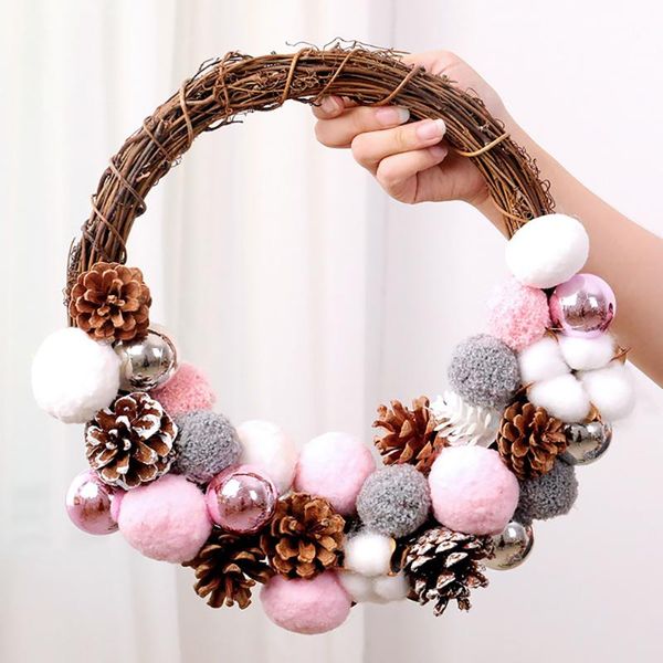 creative christmas gift home decoration wreath pendant wall hanging door vinecircle decorative flowers & wreaths
creative christmas gift home decoration wreath pendant wall hanging door vinecircle decorative flowers & wreaths