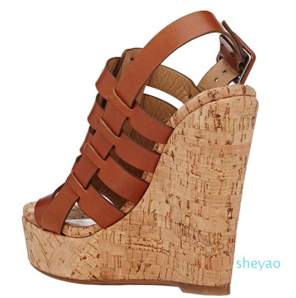 designer shoes new fashion sandals gladiator buckle strap wooden wedges platform heels women party chic footwear plus size 5227, Black
designer shoes new fashion sandals gladiator buckle strap wooden wedges platform heels women party chic footwear plus size 5227, Black