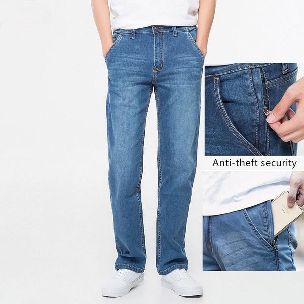 men's jeans large size men's loose denim autumn and winter brand clothing anti-theft zipper pocket 42 44 46 48, Blue
men's jeans large size men's loose denim autumn and winter brand clothing anti-theft zipper pocket 42 44 46 48, Blue