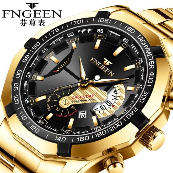 wristwatches 2021 fngeen brand model big dial steel waterproof sports watch man fashion causal quartz date week display clock men, Slivery;brown
wristwatches 2021 fngeen brand model big dial steel waterproof sports watch man fashion causal quartz date week display clock men, Slivery;brown