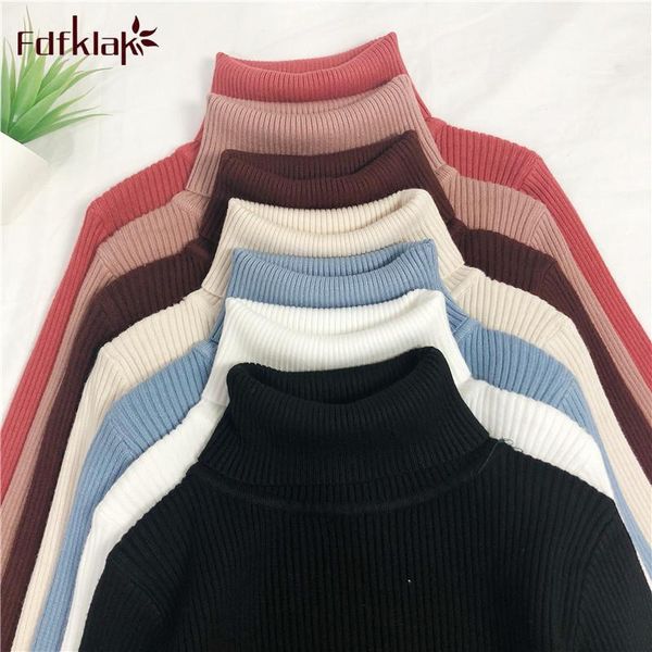 women's sweaters fdfklak turtleneck warm women sweater autumn winter knitted pull femme hiver elasticity soft female pullovers, White;black
women's sweaters fdfklak turtleneck warm women sweater autumn winter knitted pull femme hiver elasticity soft female pullovers, White;black