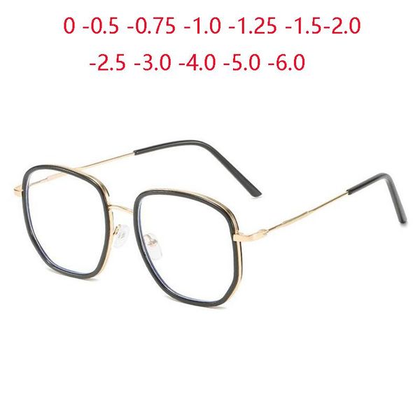 sunglasses 0 -0.5 -1.0 to -6.0 metal polygon student nearsighted glasses vintage black gold frame short-sight prescription eyewear, White;black
sunglasses 0 -0.5 -1.0 to -6.0 metal polygon student nearsighted glasses vintage black gold frame short-sight prescription eyewear, White;black