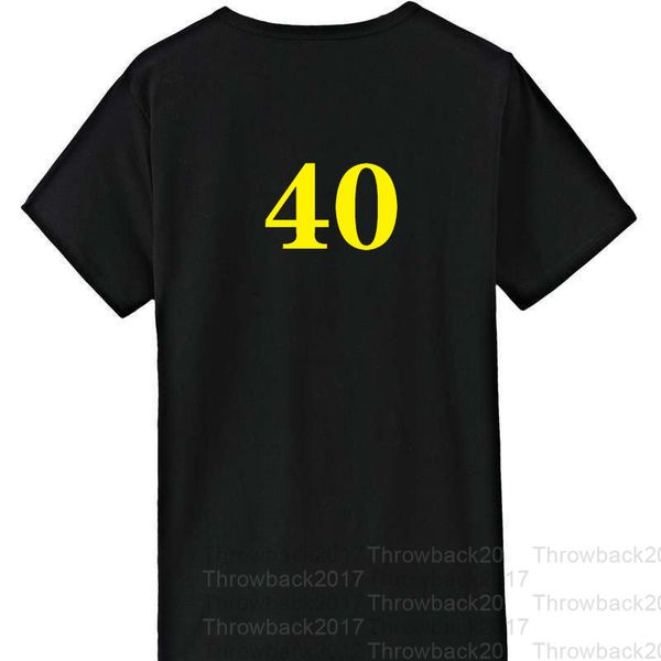 no40 black ii t-shirt commemorative exquisite embroidery cloth breathable sweat absorption professional production, Blue;black
no40 black ii t-shirt commemorative exquisite embroidery cloth breathable sweat absorption professional production, Blue;black