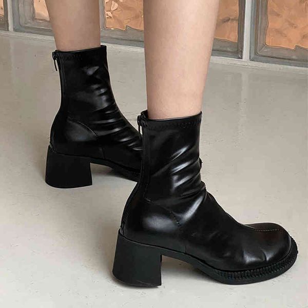 norberg genuine leather women fashion boots autumn winter stretch fabric ankle boots square heel high (5cm-8cm) 210507, Black
norberg genuine leather women fashion boots autumn winter stretch fabric ankle boots square heel high (5cm-8cm) 210507, Black