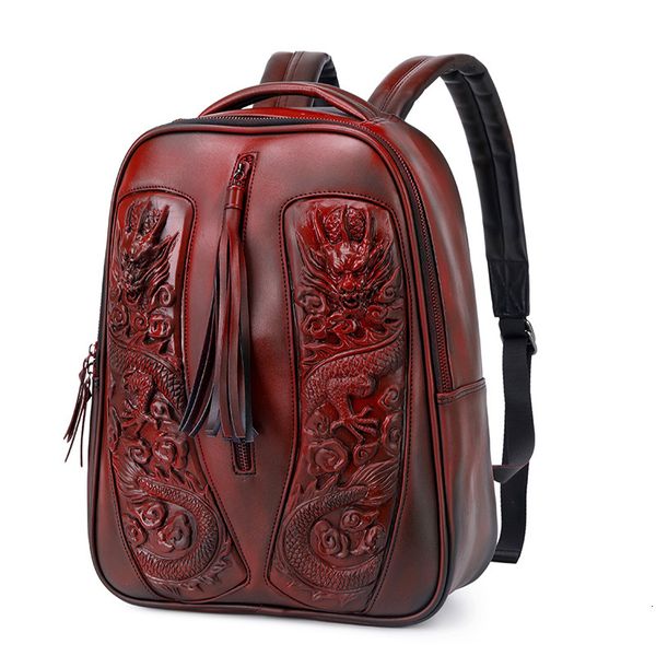bags wallet backpack embossed stereo bib punk street trend ethnic pu waterproof computer bag, Black;red
bags wallet backpack embossed stereo bib punk street trend ethnic pu waterproof computer bag, Black;red