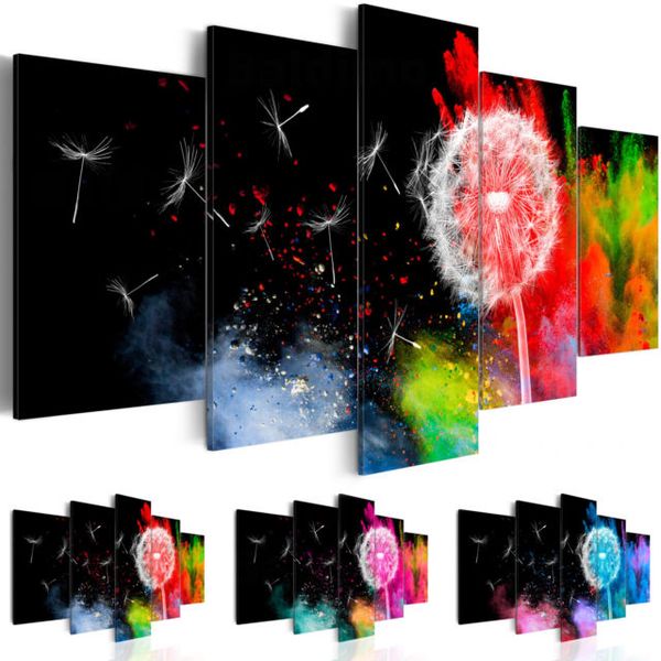 fashion wall art canvas painting 5 pieces colorful dandelion modern home decoration,choose color and size
fashion wall art canvas painting 5 pieces colorful dandelion modern home decoration,choose color and size