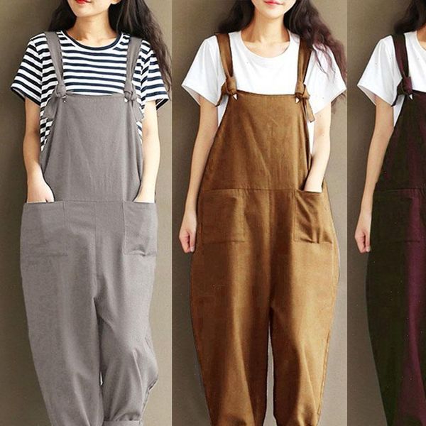 womens jumpsuits plus size 5xl solid color women loose knot tie cotton linen jumpsuit harem overalls body femme clothes vintage, Black;white
womens jumpsuits plus size 5xl solid color women loose knot tie cotton linen jumpsuit harem overalls body femme clothes vintage, Black;white