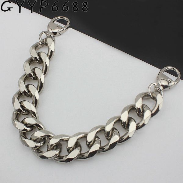 3 colors 22mm thick aluminum chain light weight bags strap bag parts diy handles easy matching accessory handbag straps bag, Black
3 colors 22mm thick aluminum chain light weight bags strap bag parts diy handles easy matching accessory handbag straps bag, Black