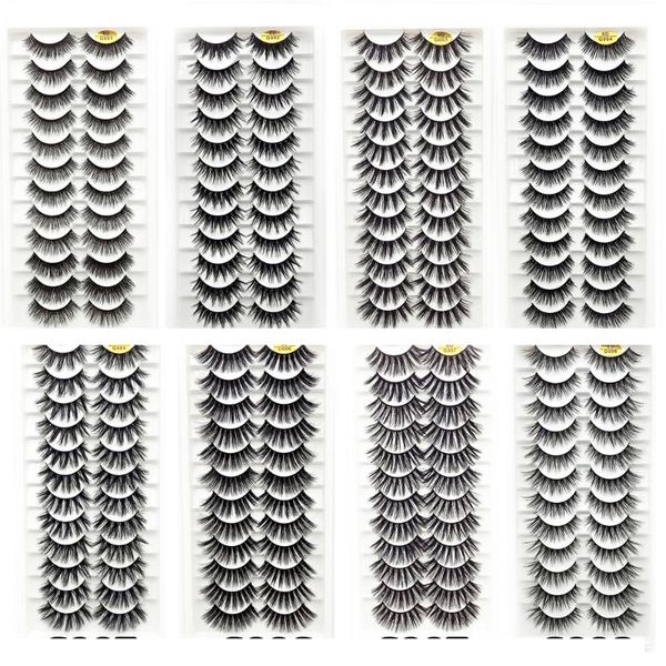 false eyelashes 4/5/8/12pairs mink hair lashes long natural wispies fluffy women beauty volume eye makeup extension fake
false eyelashes 4/5/8/12pairs mink hair lashes long natural wispies fluffy women beauty volume eye makeup extension fake