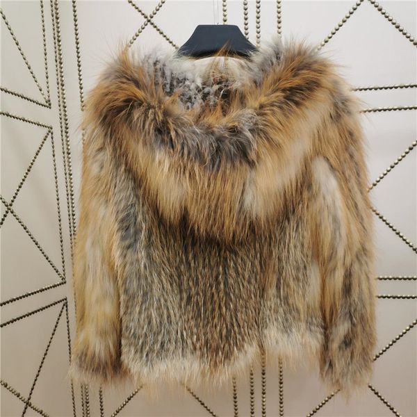 women's trench coats women winter real natural raccoon fur knit jacket coat women genuine hood coat h7ra, Tan;black
women's trench coats women winter real natural raccoon fur knit jacket coat women genuine hood coat h7ra, Tan;black