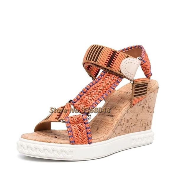 sandals arrival wedges platform ankle strap handmade manufacturer summer shoes open toe t dress women, Black
sandals arrival wedges platform ankle strap handmade manufacturer summer shoes open toe t dress women, Black