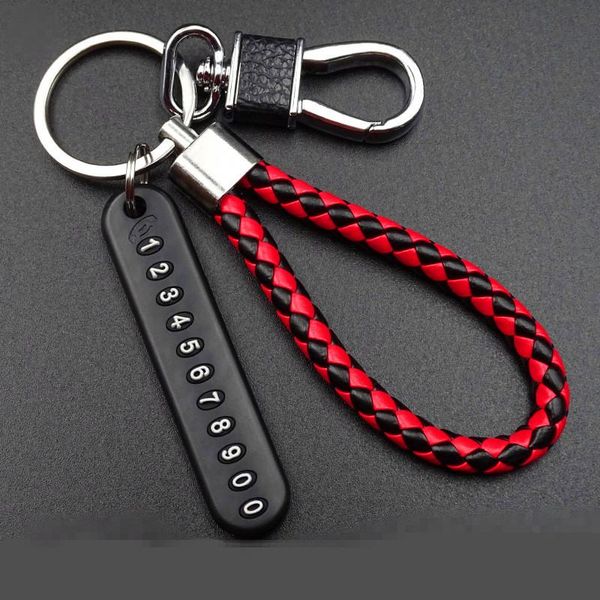 keychains anti-lost phone number plate car keychain pendant auto vehicle leather bradied key chain card keyring drop, Silver
keychains anti-lost phone number plate car keychain pendant auto vehicle leather bradied key chain card keyring drop, Silver