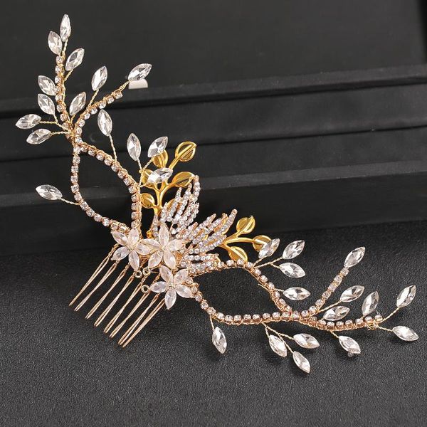 hair clips & barrettes crystal rhinestone wedding combs accessories bridal jewelry women head piece headband hairpin tiara gift, Golden;silver
hair clips & barrettes crystal rhinestone wedding combs accessories bridal jewelry women head piece headband hairpin tiara gift, Golden;silver