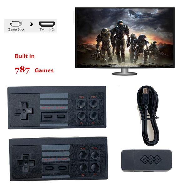 tv game console built in 787 mini usb vedio support two wireless controller portable players
tv game console built in 787 mini usb vedio support two wireless controller portable players