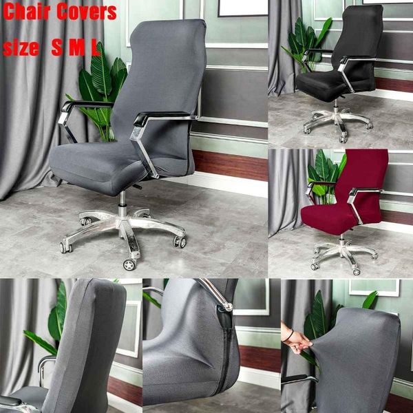 chair covers 1pc computer office elastic cover anti-dirty removable meeting room seat washable slipcover
chair covers 1pc computer office elastic cover anti-dirty removable meeting room seat washable slipcover