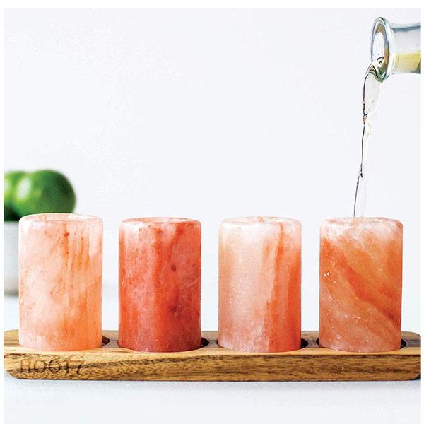 salt wine cup himalayan mineral red crystal beer mugs