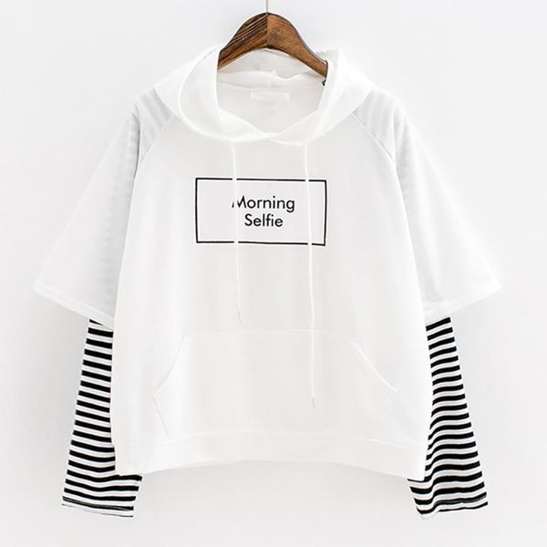 gym clothing 2021 fashion social harajuku hoodies for girls hooded women's sweatshirt long-sleeved winter velvet thickening coat a3081, White;black
gym clothing 2021 fashion social harajuku hoodies for girls hooded women's sweatshirt long-sleeved winter velvet thickening coat a3081, White;black