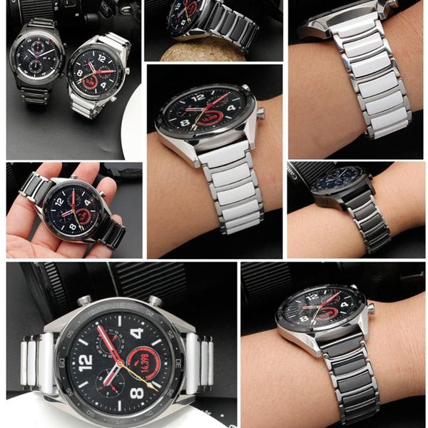 watch bands 20mm ceramic+metal strap for samsung galaxy 4 40mm 44mm luxury bracelet band classic 42mm 46mm correa, Black;brown
watch bands 20mm ceramic+metal strap for samsung galaxy 4 40mm 44mm luxury bracelet band classic 42mm 46mm correa, Black;brown