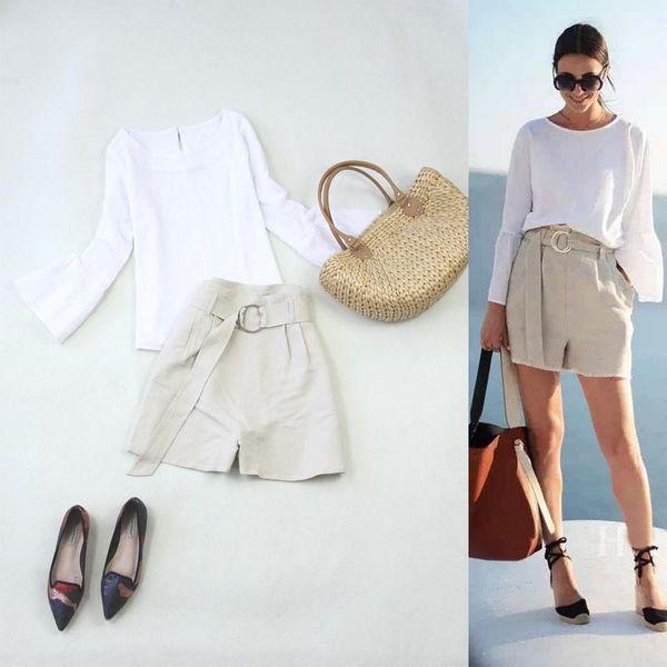women's suits & blazers summer two piece pant long sleeves with short pants, White;black
women's suits & blazers summer two piece pant long sleeves with short pants, White;black