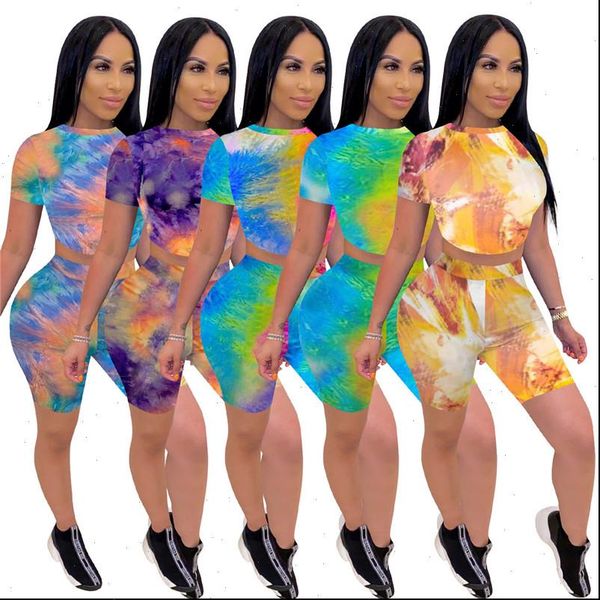 sports two piece set fashion womens tracksuits tie dye lace up backless short sleeve pullover t shirt and high, Gray
sports two piece set fashion womens tracksuits tie dye lace up backless short sleeve pullover t shirt and high, Gray