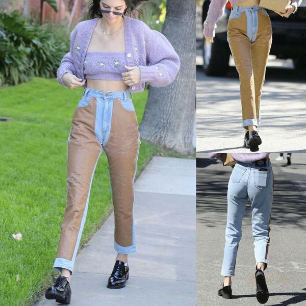 women's pants & capris jeans 2021 fashion women skinny ripped destroyed stretch pockets patchwork casual slim pencil trousers, Black;white
women's pants & capris jeans 2021 fashion women skinny ripped destroyed stretch pockets patchwork casual slim pencil trousers, Black;white
