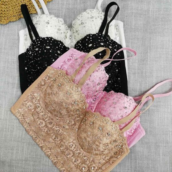 lace camisole dance performance womens cami costume backless cropped tight fitting bustier bra beading embroidery tank, White
lace camisole dance performance womens cami costume backless cropped tight fitting bustier bra beading embroidery tank, White