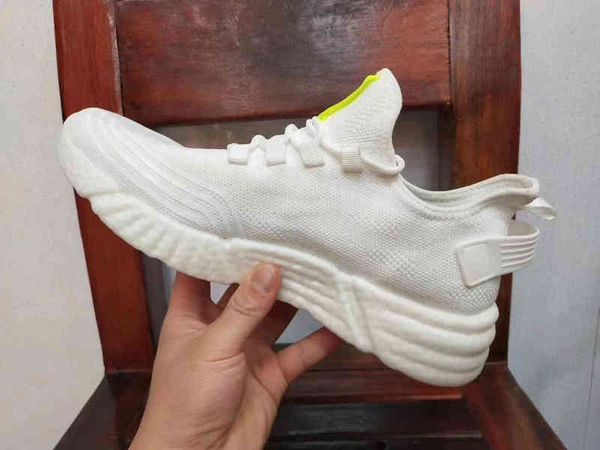 length popcorn sole summer men's running shoes lightweight breathable sneakers fly weave design tail, Black
length popcorn sole summer men's running shoes lightweight breathable sneakers fly weave design tail, Black
