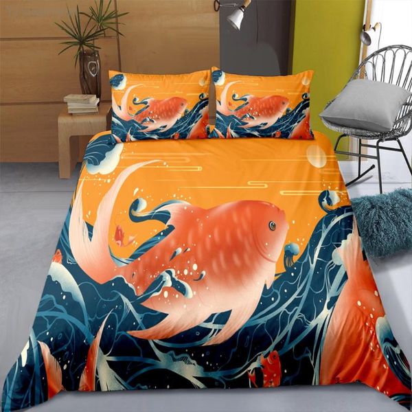 chinese painted bedding set koi heaven duvet cover cartoon bedclothes 3d printed comforter sets customized size
chinese painted bedding set koi heaven duvet cover cartoon bedclothes 3d printed comforter sets customized size