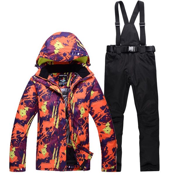 men and women snow mountain clothing outdoor sports snowboarding waterproof windproof winter ski suit sets jacket bib pant skiing suits
men and women snow mountain clothing outdoor sports snowboarding waterproof windproof winter ski suit sets jacket bib pant skiing suits