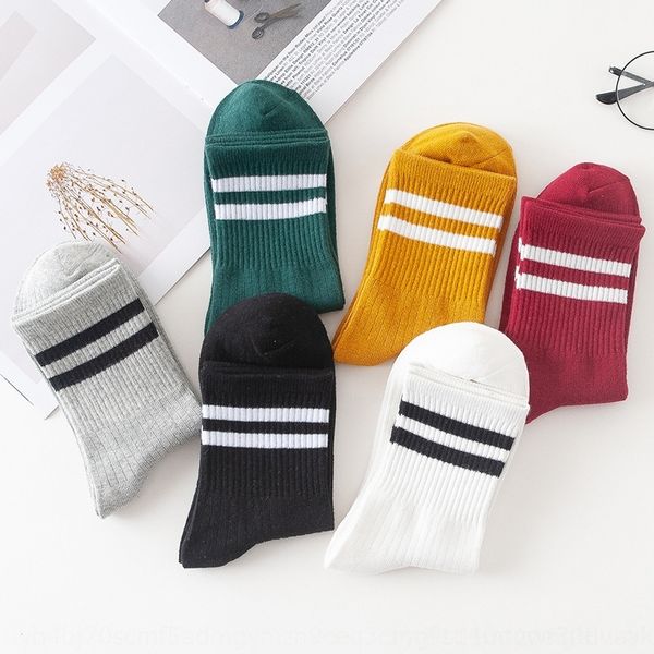blNx autumn and winter women's style medium medium parallel bar versatile pile two bar sports socks middle hosiery tube socks women, Black;white
blNx autumn and winter women's style medium medium parallel bar versatile pile two bar sports socks middle hosiery tube socks women, Black;white