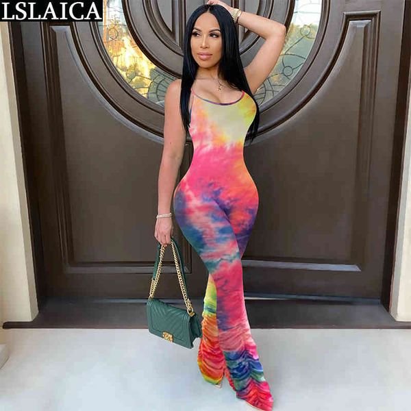 jumpsuit spaghetti strap tie dye slim casual bodysuit streetwear 2xl party plus size women summer fashion rompers 210520, Black;white
jumpsuit spaghetti strap tie dye slim casual bodysuit streetwear 2xl party plus size women summer fashion rompers 210520, Black;white