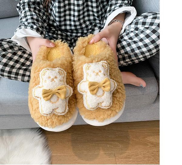slippers plush slippers, soft female cartoon thicker lightweight flat-bottomed thick bottom, Black
slippers plush slippers, soft female cartoon thicker lightweight flat-bottomed thick bottom, Black