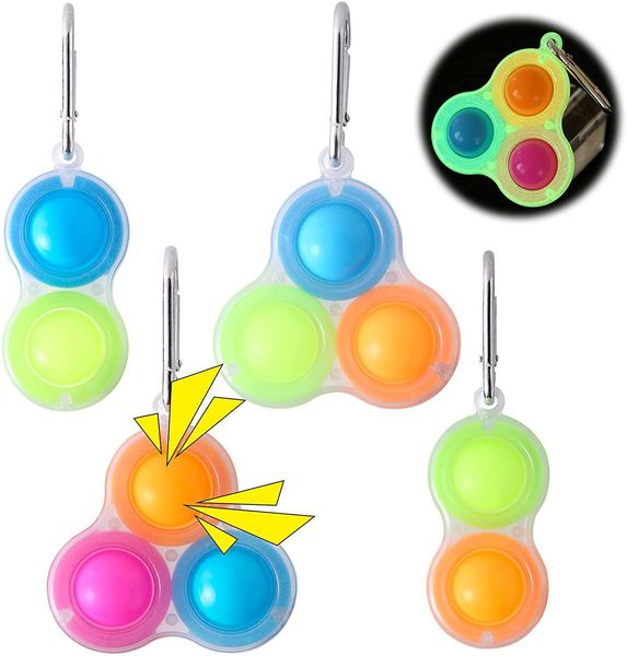 fidget toys glow keychain simple dimple silicone push bubble flip board glows in the dark to relieve stress, children keychains
fidget toys glow keychain simple dimple silicone push bubble flip board glows in the dark to relieve stress, children keychains