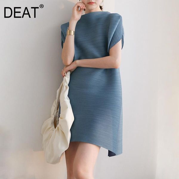 pleated dress woman solid simple wild loose stand collar short sleeve casual style 2021 summer plus size clothing ht939 dresses, Black;gray
pleated dress woman solid simple wild loose stand collar short sleeve casual style 2021 summer plus size clothing ht939 dresses, Black;gray