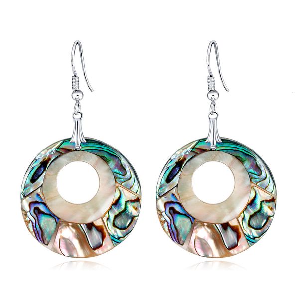 popular natural abalone shell series earrings, fashionable and versatile women's earrings, Silver
popular natural abalone shell series earrings, fashionable and versatile women's earrings, Silver