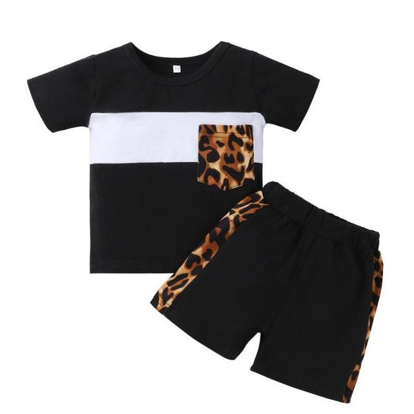 clothing sets 2pcs/set t-shirt leopard design fashionable cotton girls pants suit for summer, White
clothing sets 2pcs/set t-shirt leopard design fashionable cotton girls pants suit for summer, White