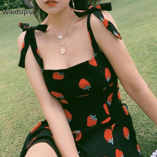 casual dresses strawberry dress women fashion summer beach mini girls sweet vacation holiday female print party vestidos, Black;gray
casual dresses strawberry dress women fashion summer beach mini girls sweet vacation holiday female print party vestidos, Black;gray