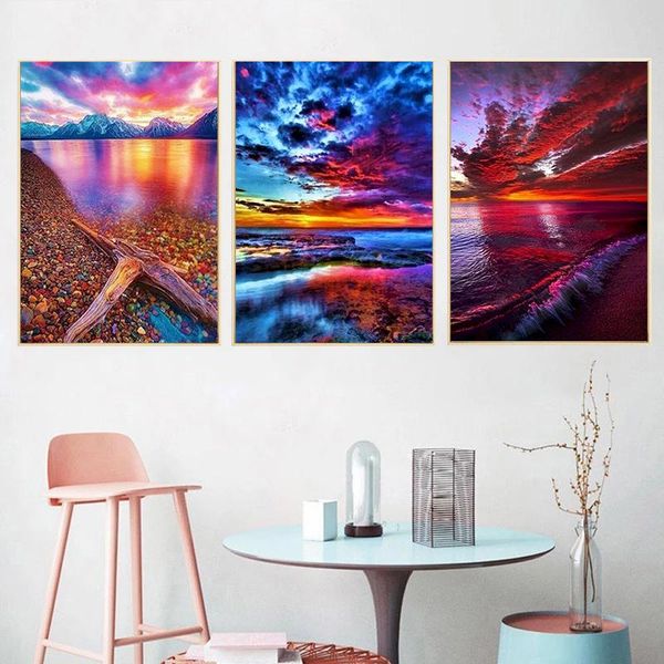 paintings gatyztory 3pcs paint by numbers for adults children sunset landscape handpainted oil painting canvas diy gift home decor 4050cm
paintings gatyztory 3pcs paint by numbers for adults children sunset landscape handpainted oil painting canvas diy gift home decor 4050cm