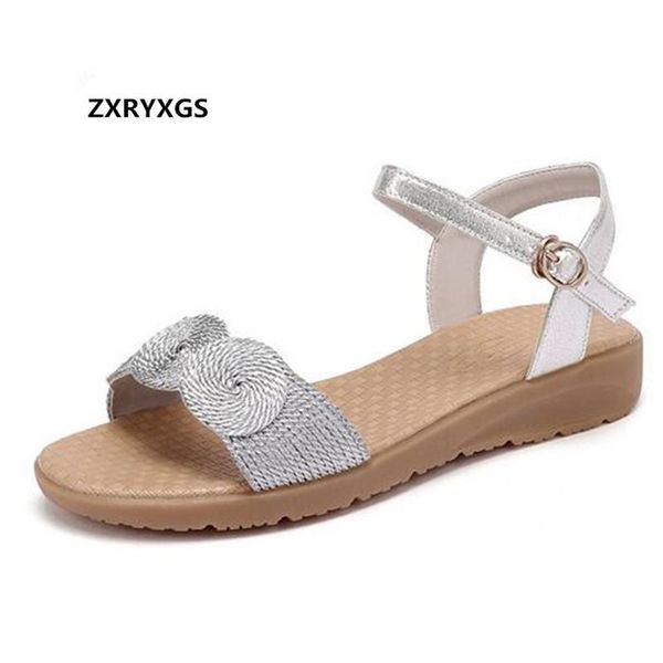 open toe summer women's sandals flat non-slip large size mother pregnant women shoes real leather casual, Black
open toe summer women's sandals flat non-slip large size mother pregnant women shoes real leather casual, Black