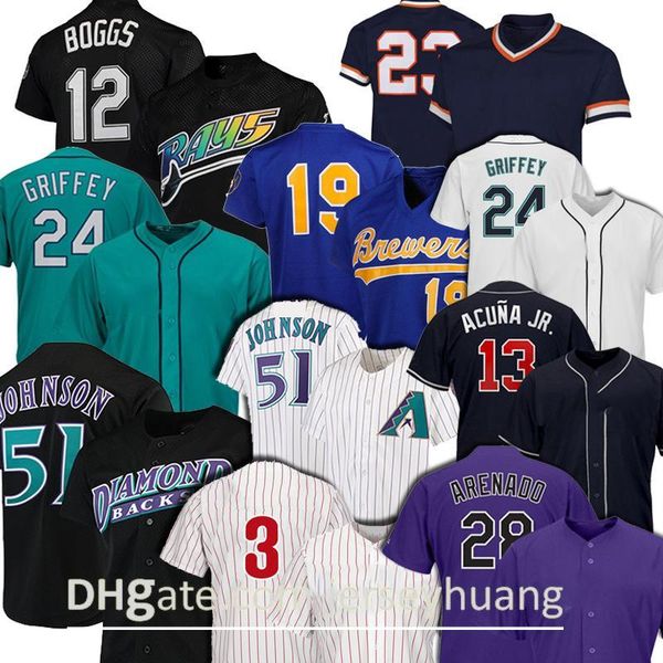 2021 new 28 nolan arenado 51 randy johnson 24 ken griffey jr jersey 12 wade boggs 19 robin yount 13 ronald acuna jr. baseball jerseys, Blue;black
2021 new 28 nolan arenado 51 randy johnson 24 ken griffey jr jersey 12 wade boggs 19 robin yount 13 ronald acuna jr. baseball jerseys, Blue;black
