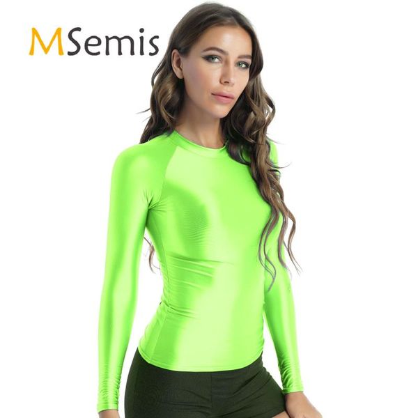 yoga outfit womens ladies sportwear glossy o neck long sleeve t-shirt female running jogging solid color slim fit breathable
yoga outfit womens ladies sportwear glossy o neck long sleeve t-shirt female running jogging solid color slim fit breathable