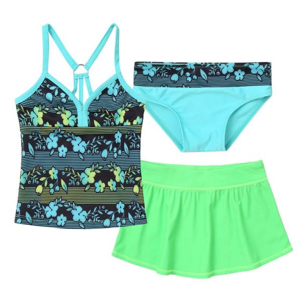 one-piece suits 3pcs kids girls swimsuits beach bikini swimming outfit bathing suit sleeveless floral print with skirt and briefs sets
one-piece suits 3pcs kids girls swimsuits beach bikini swimming outfit bathing suit sleeveless floral print with skirt and briefs sets