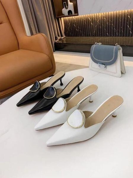 french toe cap sandals female net celebrity fashion all-match pointed back high heels size 35-41 with box, Black
french toe cap sandals female net celebrity fashion all-match pointed back high heels size 35-41 with box, Black
