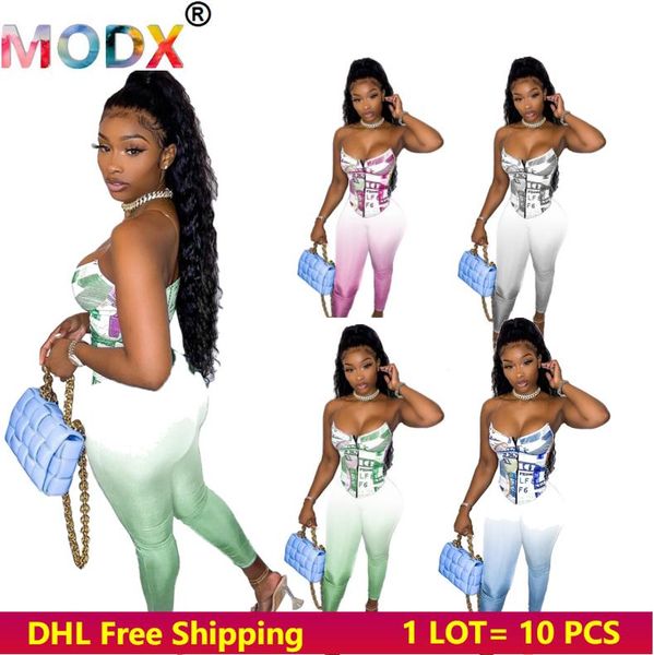 women's two piece pants 2xl women dollar print leggings suits summer clothing sets halter t shirt+long panta fashion jogger 5282, White
women's two piece pants 2xl women dollar print leggings suits summer clothing sets halter t shirt+long panta fashion jogger 5282, White