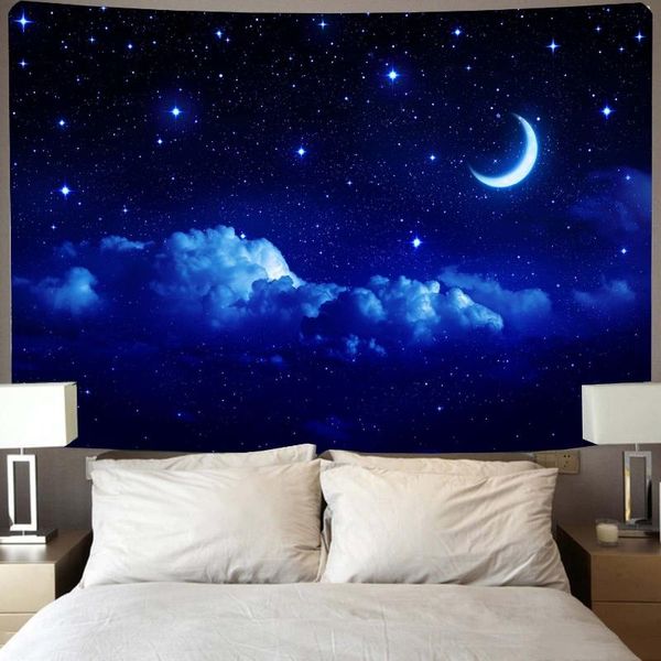 tapestries sepyue moon and stars wall hanging blue starry tapestry galaxy universe night sky space for bedroom living dorm
tapestries sepyue moon and stars wall hanging blue starry tapestry galaxy universe night sky space for bedroom living dorm