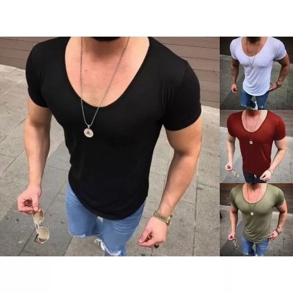 summer fashion fitness t shirts short-sleeved stretch cotton men's casual tights running sports t-shirt, White;black
summer fashion fitness t shirts short-sleeved stretch cotton men's casual tights running sports t-shirt, White;black