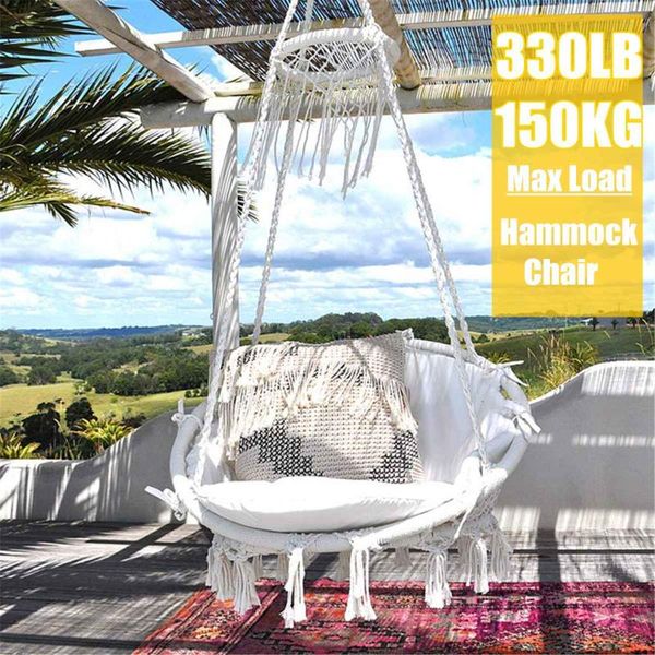 camp furniture 150kg nordic cotton rope hammock chair handmade knitted indoor outdoor kids swing bed swinging hanging
camp furniture 150kg nordic cotton rope hammock chair handmade knitted indoor outdoor kids swing bed swinging hanging