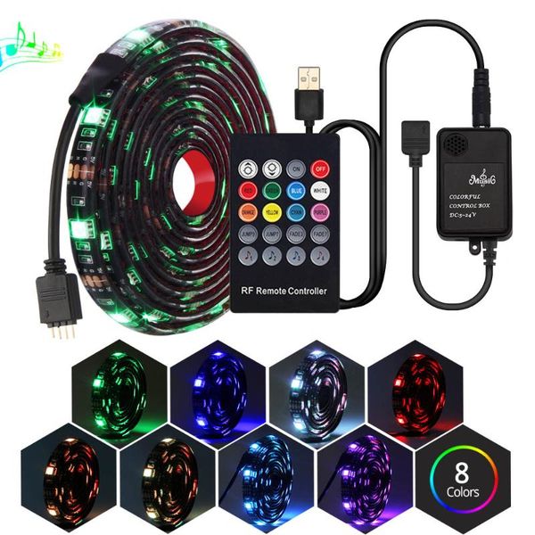 strips usb led light strip 20key rf remote music controller rgb set for tv background lamp ribbon tape
strips usb led light strip 20key rf remote music controller rgb set for tv background lamp ribbon tape