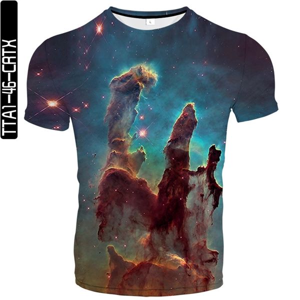 2021 summer new landscape series 3d digital printing men's and women's fashion short sleeve t-shirt trend, White;black
2021 summer new landscape series 3d digital printing men's and women's fashion short sleeve t-shirt trend, White;black